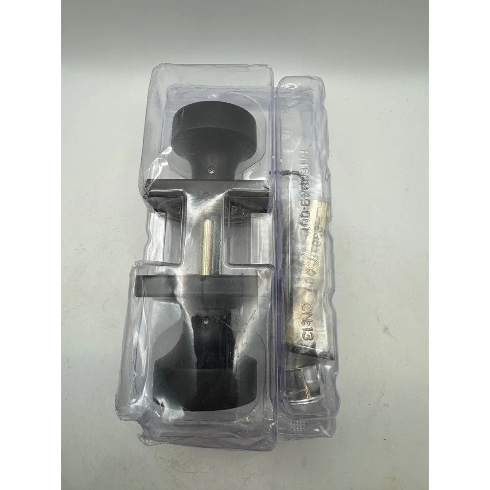 Kwikset‎ Pismo Signature Series Bed Bath Door Lock Knob Matte Black 97301-034